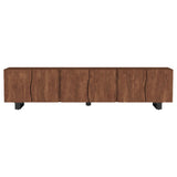 Trask Mango Brown 86-inch Wood TV Stand Media Console from Coaster - Luna Furniture
