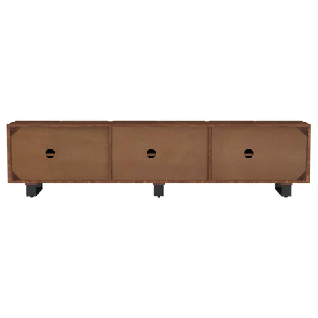 Trask Mango Brown 86-inch Wood TV Stand Media Console from Coaster - Luna Furniture