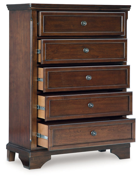 Trellington Brown Chest of Drawers from Ashley - Luna Furniture