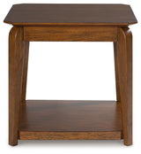 Trenmour Medium Brown End Table from Ashley - Luna Furniture