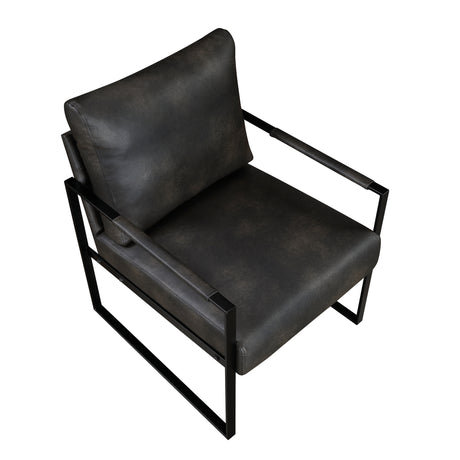 Trent Dark Gray Accent Chair from Homelegance - Luna Furniture