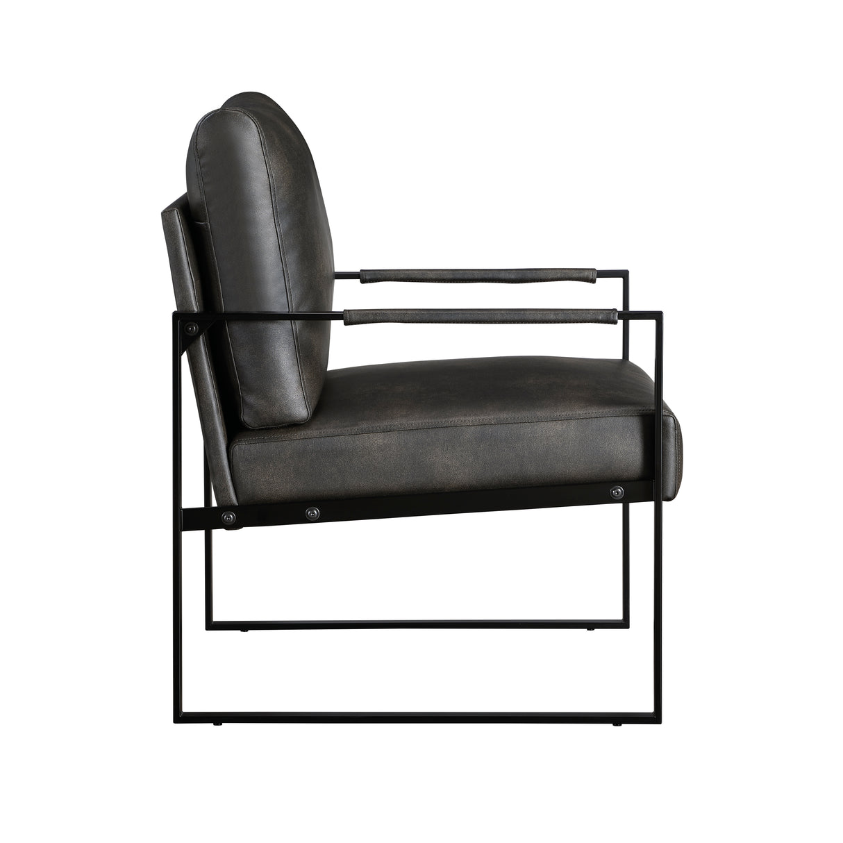 Trent Dark Gray Accent Chair from Homelegance - Luna Furniture