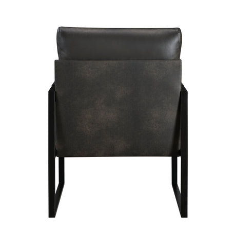 Trent Dark Gray Accent Chair from Homelegance - Luna Furniture