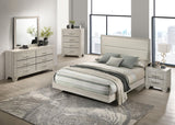 Trenton Rustic Cream 2-Drawer Nightstand from Coaster - Luna Furniture