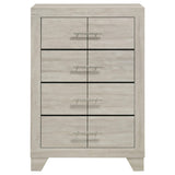 Trenton Rustic Cream 4-Drawer Bedroom Chest from Coaster - Luna Furniture
