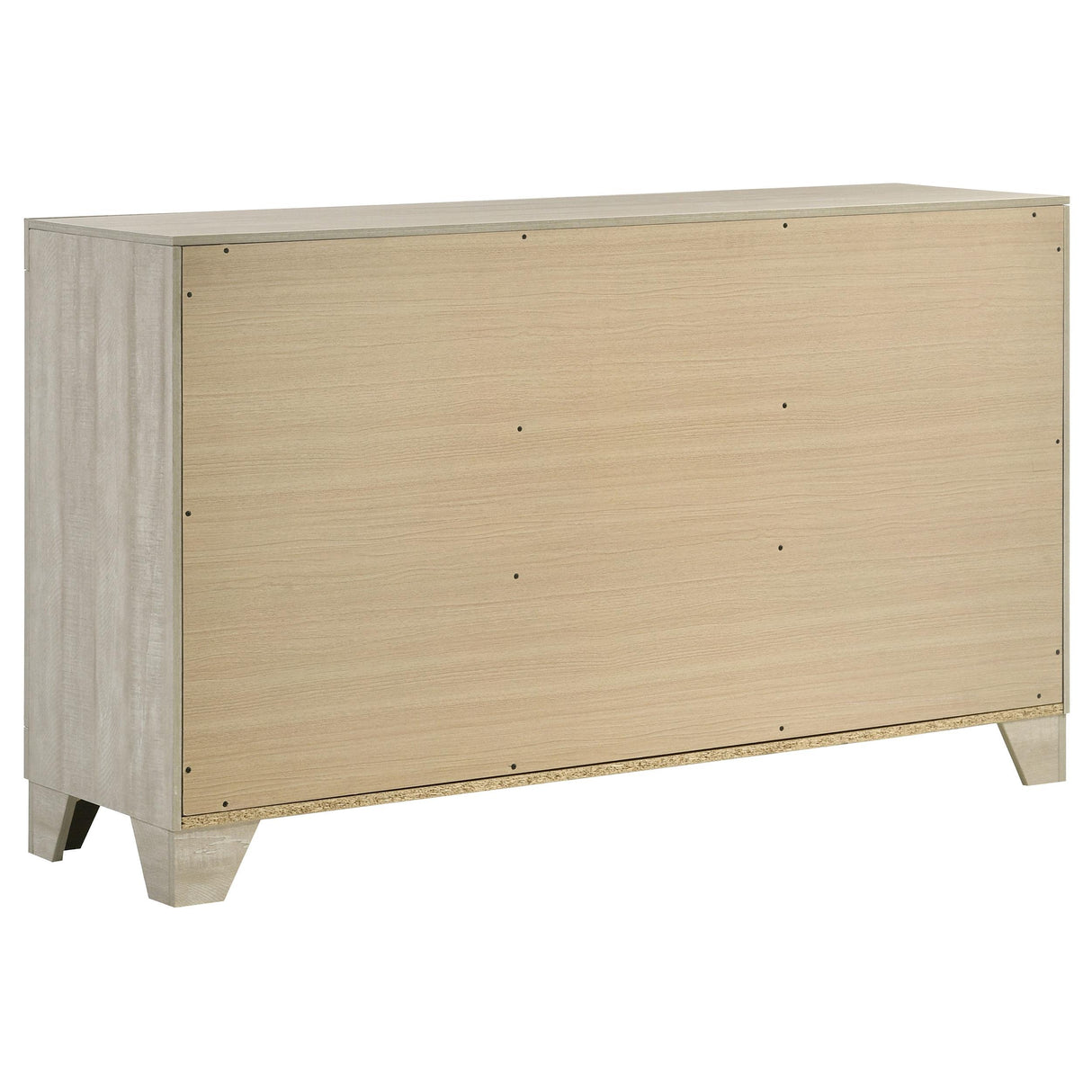 Trenton Rustic Cream 5-Piece Twin Bedroom Set from Coaster - Luna Furniture