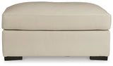 Tresure Trove Almond Ottoman from Ashley Furniture - Luna Furniture