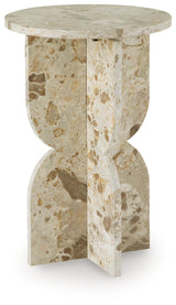 Treygan Beige Accent Table from Ashley - Luna Furniture