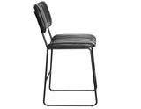 Tribeca Black 24″ Commercial Grade Counter Stool from Steve Silver - Luna Furniture