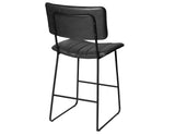 Tribeca Black 24″ Commercial Grade Counter Stool from Steve Silver - Luna Furniture