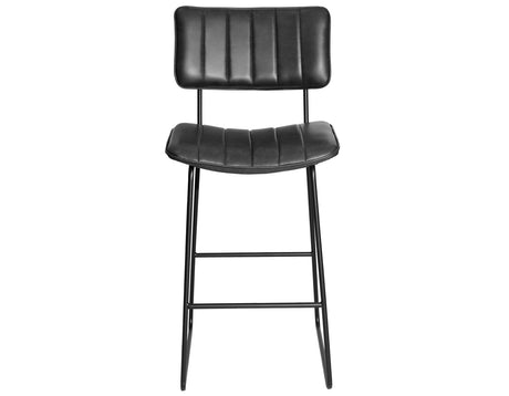 Tribeca Black 30″ Commercial Grade Bar Stool from Steve Silver - Luna Furniture