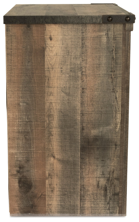 Trinell Brown Full Panel Bed, Dresser, Mirror and Nightstand from Ashley - Luna Furniture