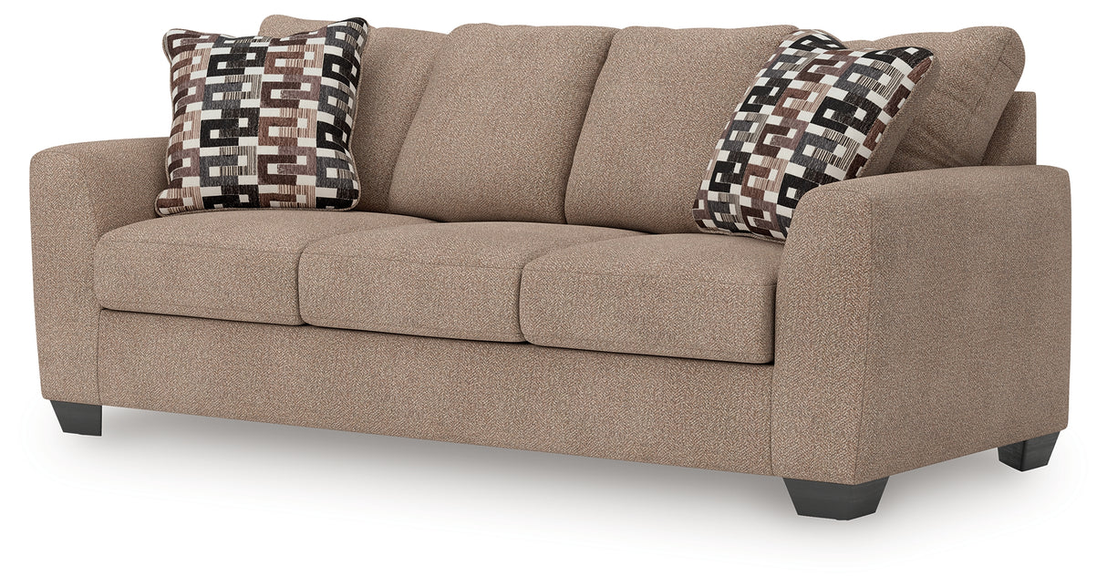 Triston-Peaks Suede Sofa from Ashley - Luna Furniture