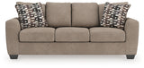 Triston-Peaks Suede Sofa from Ashley - Luna Furniture