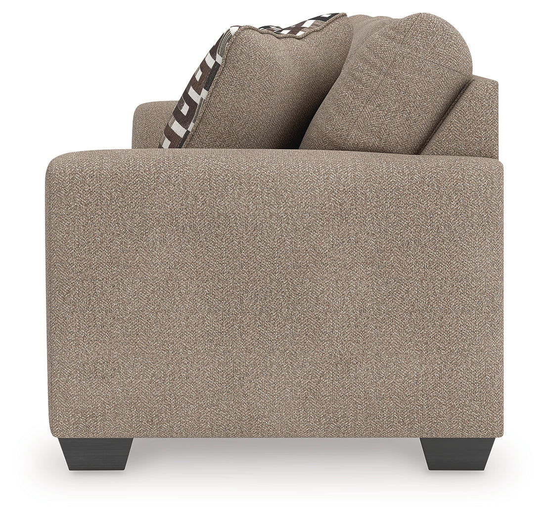 Triston-Peaks Suede Sofa from Ashley - Luna Furniture
