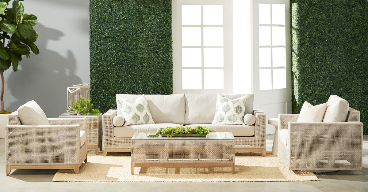 Tropez Outdoor 90" Sofa from Essentials For Living - Luna Furniture