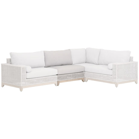 Tropez Outdoor Modular Armless Sofa Chair from Essentials For Living - Luna Furniture