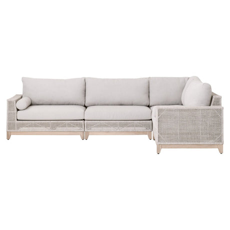 Tropez Outdoor Modular Armless Sofa Chair from Essentials For Living - Luna Furniture