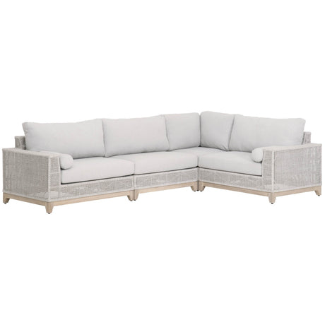 Tropez Outdoor Modular Left Facing 1-arm Sofa from Essentials For Living - Luna Furniture