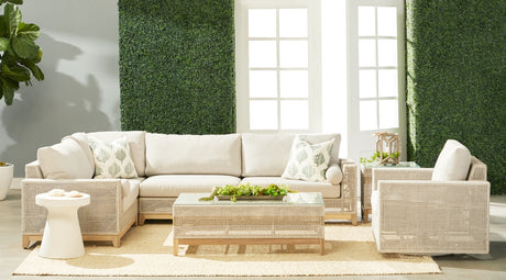 Tropez Outdoor Modular Left Facing 1-arm Sofa from Essentials For Living - Luna Furniture