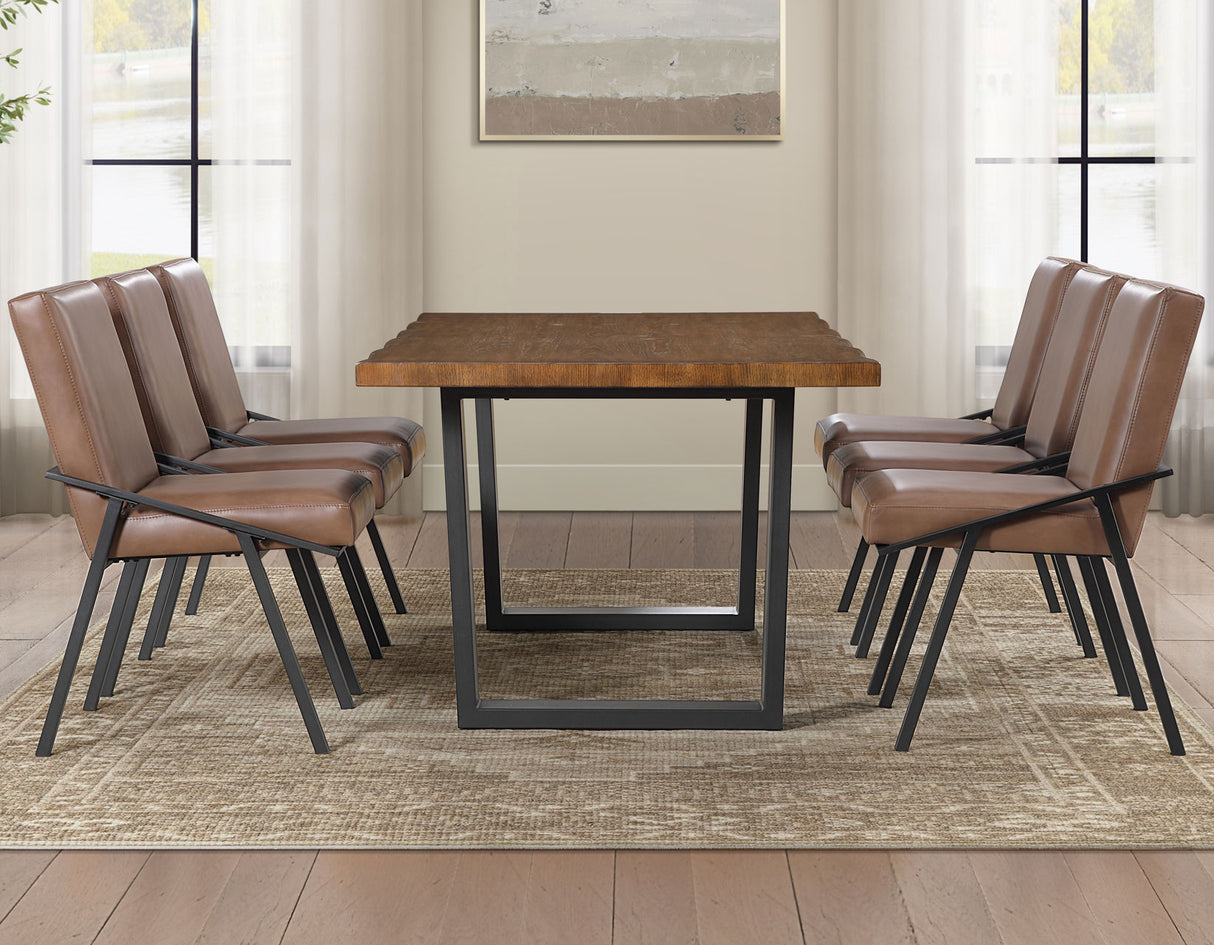 Tucson Brown Side Chair, Set of 2 from Steve Silver - Luna Furniture