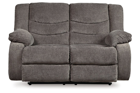 Tulen Gray Reclining Loveseat and Recliner from Ashley - Luna Furniture