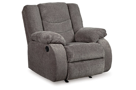 Tulen Gray Reclining Loveseat and Recliner from Ashley - Luna Furniture