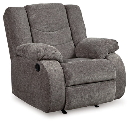 Tulen Gray Reclining Sofa and Recliner from Ashley - Luna Furniture