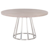 Turino 54" Round Dining Table Wood Top from Essentials For Living - Luna Furniture