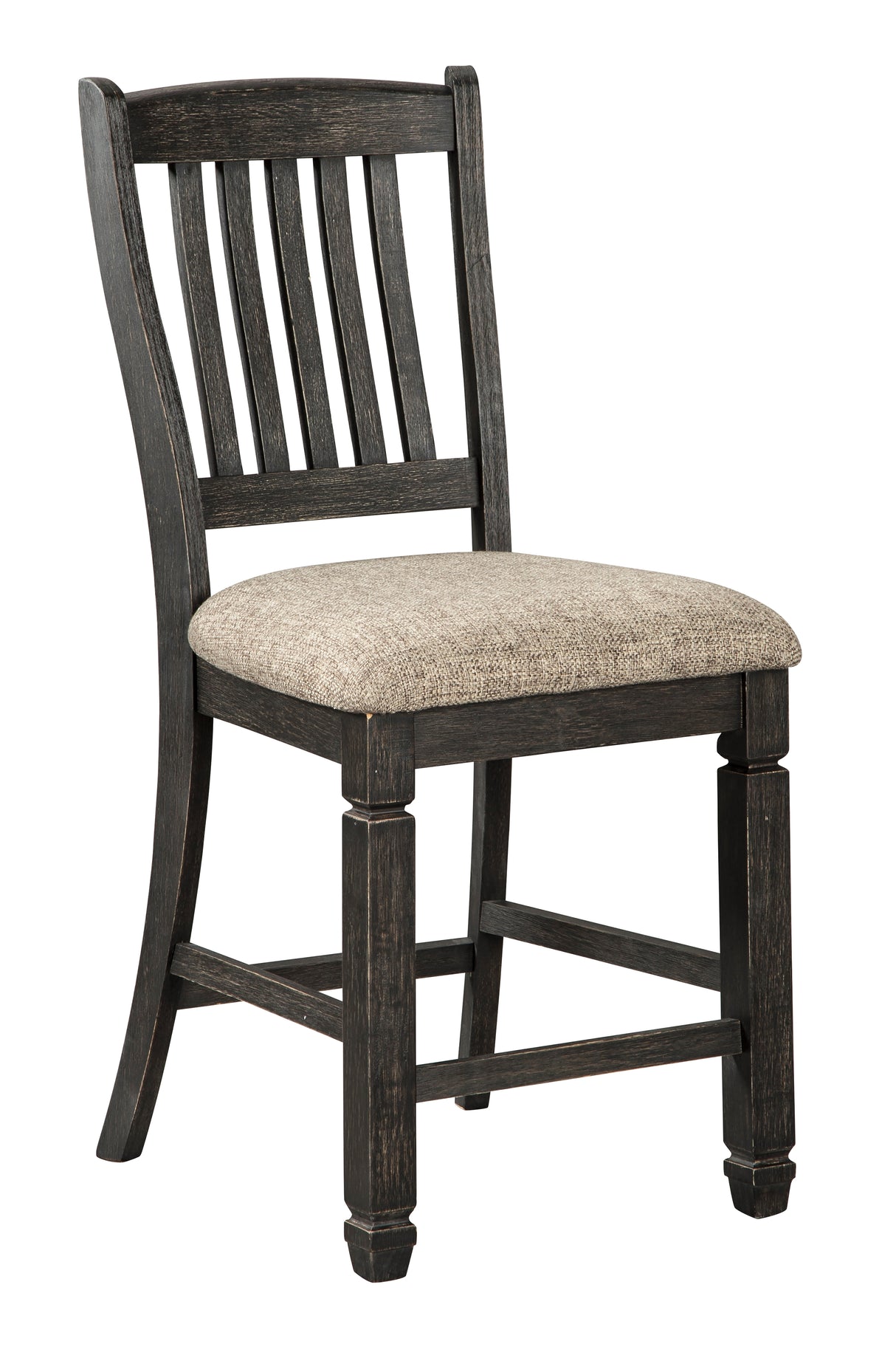Tyler Creek 2-Piece Bar Stool in Black/Grayish Brown from Ashley - Luna Furniture