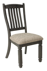 Tyler Creek 2-Piece Dining Room Chair in Black/Grayish Brown from Ashley - Luna Furniture