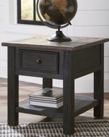 Tyler Creek Coffee Table with 1 End Table in Grayish Brown/Black from Ashley - Luna Furniture