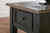 Tyler Creek Grayish Brown/Black Coffee Table and 2 End Tables from Ashley - Luna Furniture