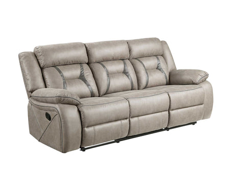 Tyson Gray 3-Piece Reclining Living Room Set from Steve Silver - Luna Furniture