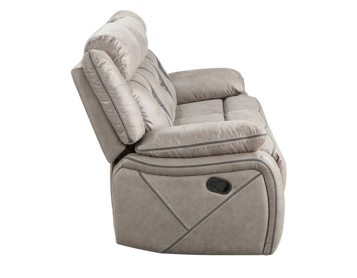 Tyson Gray 3-Piece Reclining Living Room Set from Steve Silver - Luna Furniture