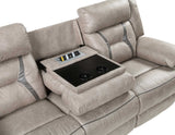 Tyson Gray 3-Piece Reclining Living Room Set from Steve Silver - Luna Furniture