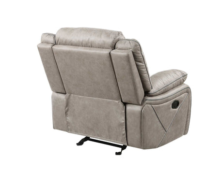 Tyson Gray Glider Recliner Chair from Steve Silver - Luna Furniture