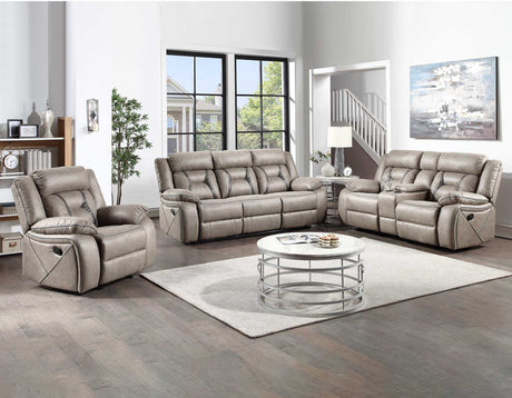 Tyson Gray Glider Recliner Chair from Steve Silver - Luna Furniture