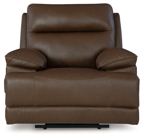 VonRyan Tobacco Power Recliner from Ashley - Luna Furniture