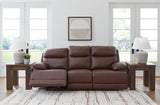 VonRyan Sofa, Loveseat and Recliner in Tobacco from Ashley - Luna Furniture