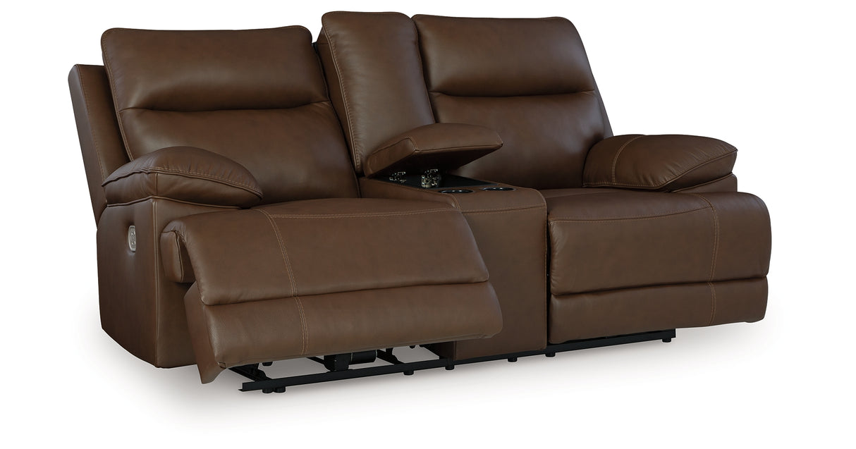 VonRyan Sofa, Loveseat and Recliner in Tobacco from Ashley - Luna Furniture
