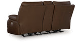 VonRyan Tobacco Power Reclining Loveseat from Ashley - Luna Furniture