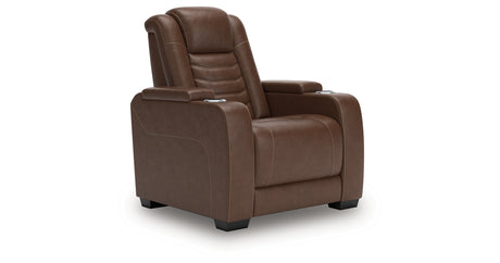 High Impact Tobacco Power Recliner from Ashley Furniture - Luna Furniture