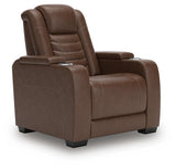 High Impact Tobacco Power Recliner from Ashley Furniture - Luna Furniture