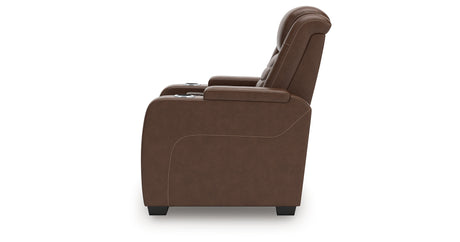 High Impact Tobacco Power Recliner from Ashley Furniture - Luna Furniture