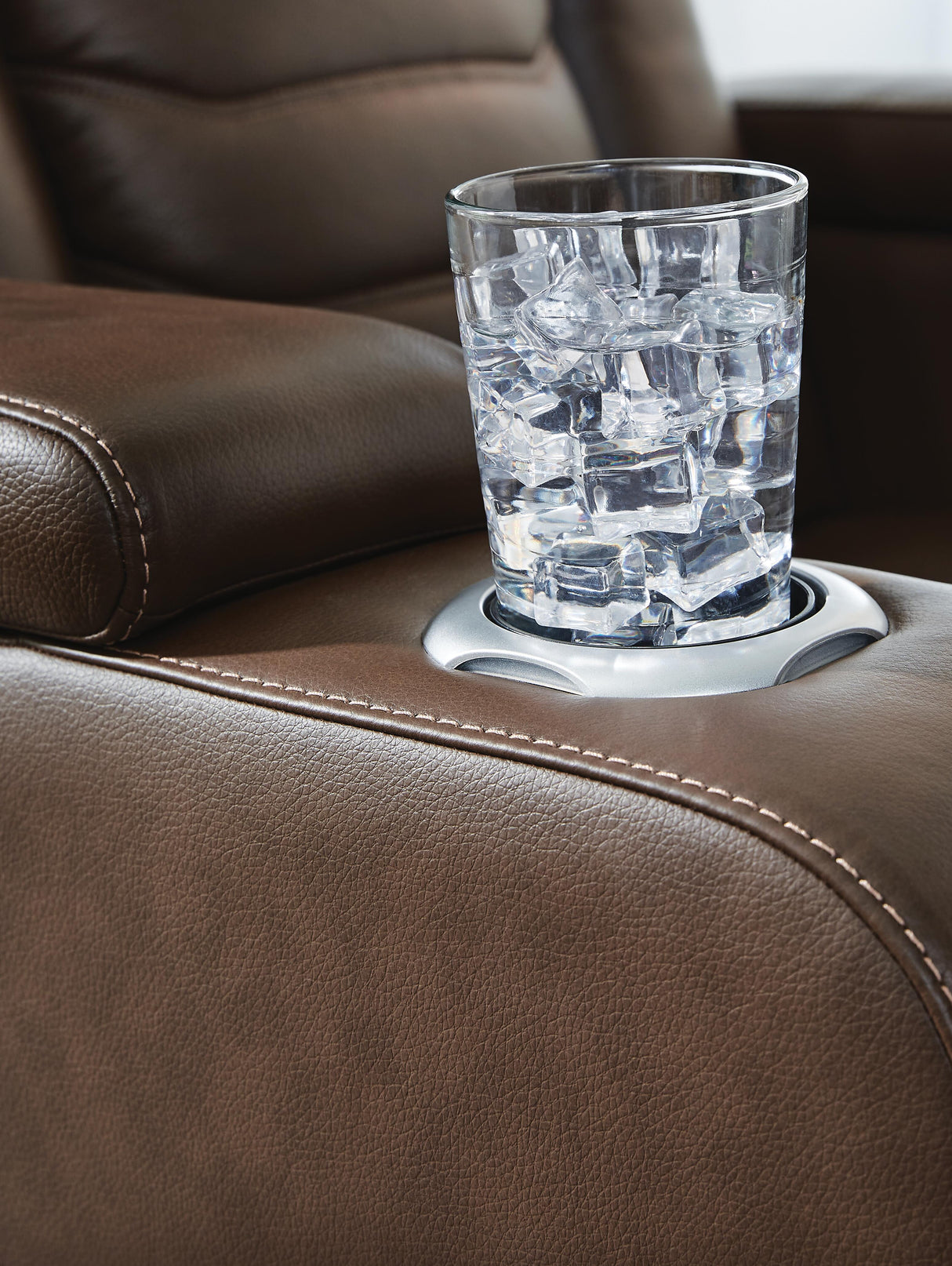 High Impact Tobacco Power Recliner from Ashley Furniture - Luna Furniture
