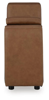 Magic Man Caramel Console with Storage from Ashley Furniture - Luna Furniture