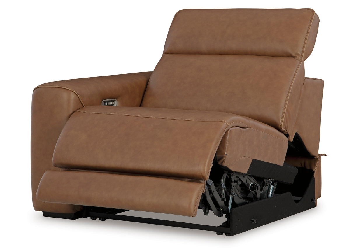 Magic Man Caramel 2-Piece Power Reclining Loveseat from Ashley - Luna Furniture