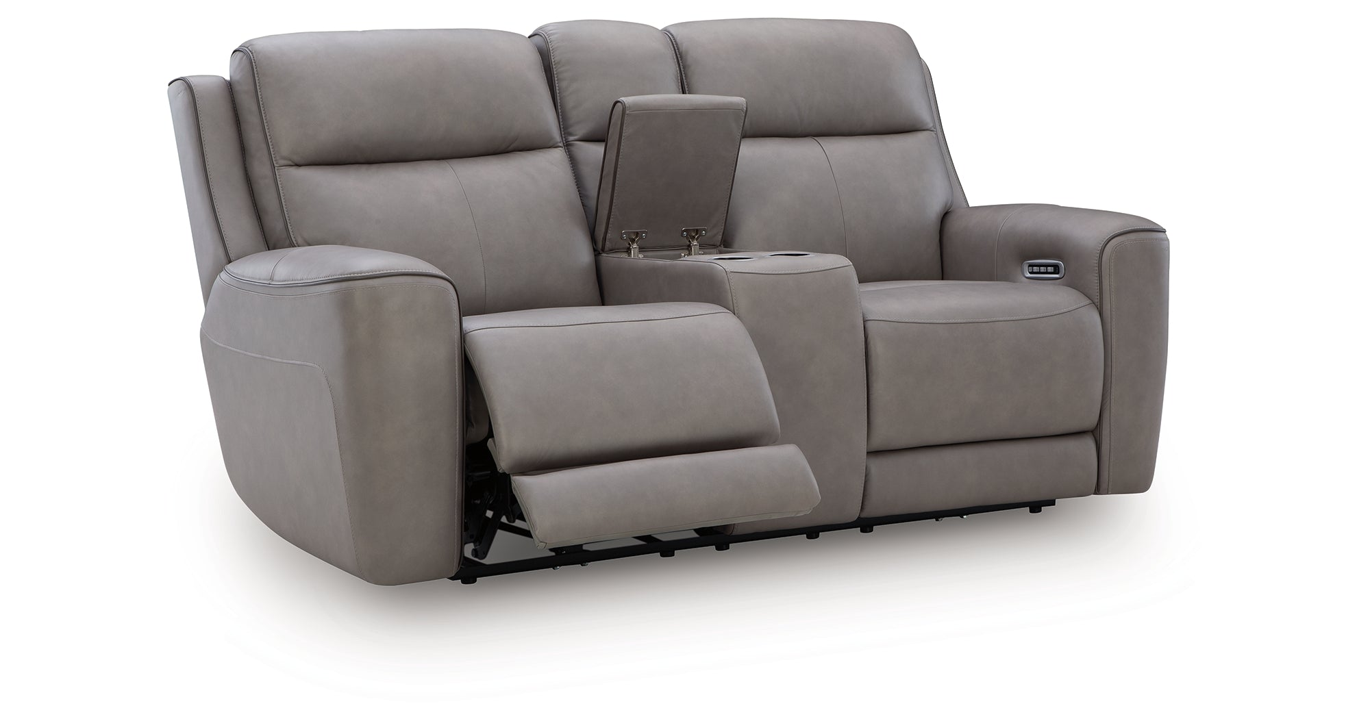 仮*ー様 =LOVE/7th ANNIVERSARY PREMIUM CONCE 5Z-Comfort Coin Power Reclining Loveseat with Console – Luna Furniture