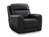 5Z-Comfort Onyx Power Recliner from Ashley - Luna Furniture